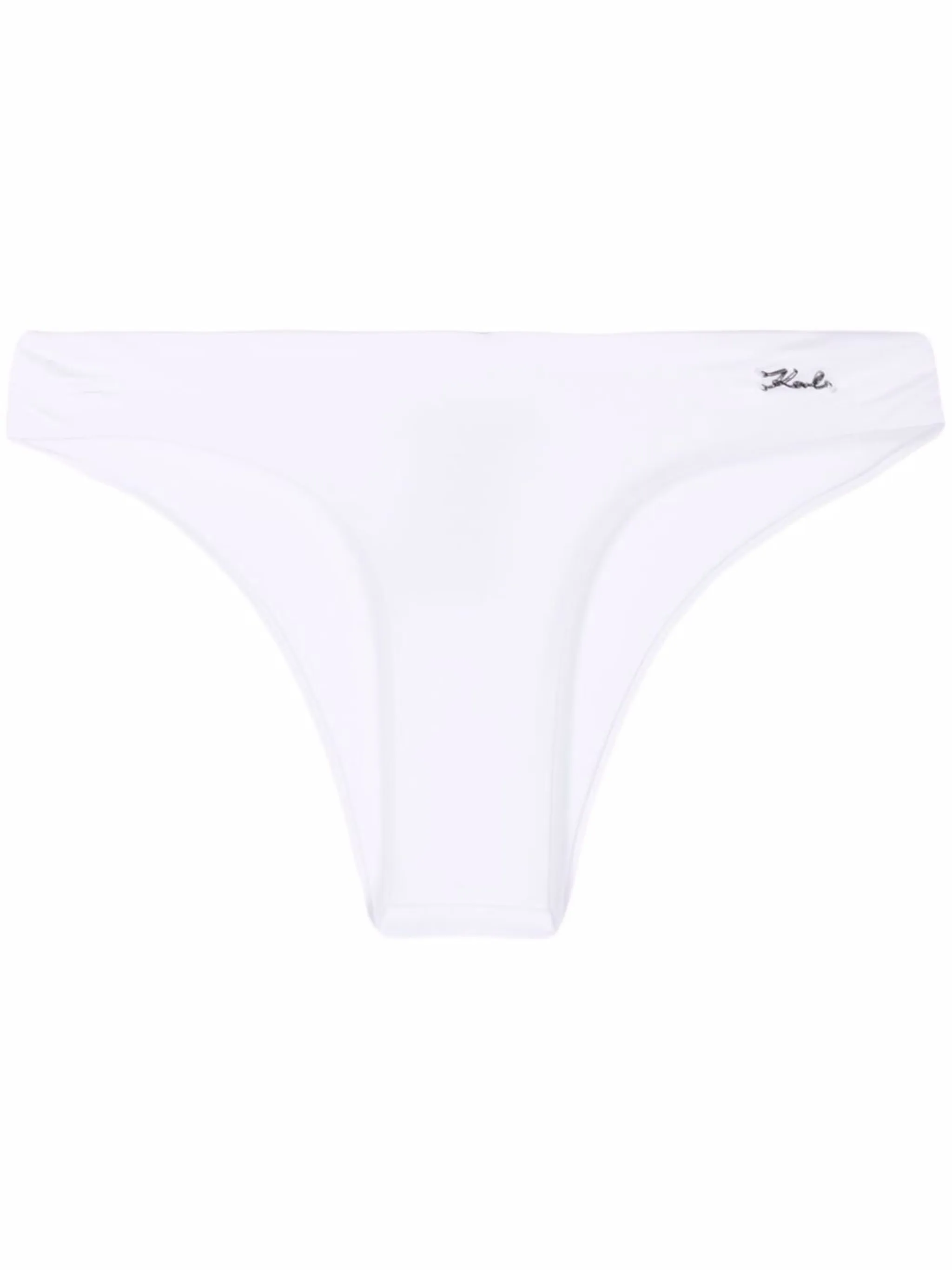 

Плавки бикини с логотипом Karl Lagerfeld, белый