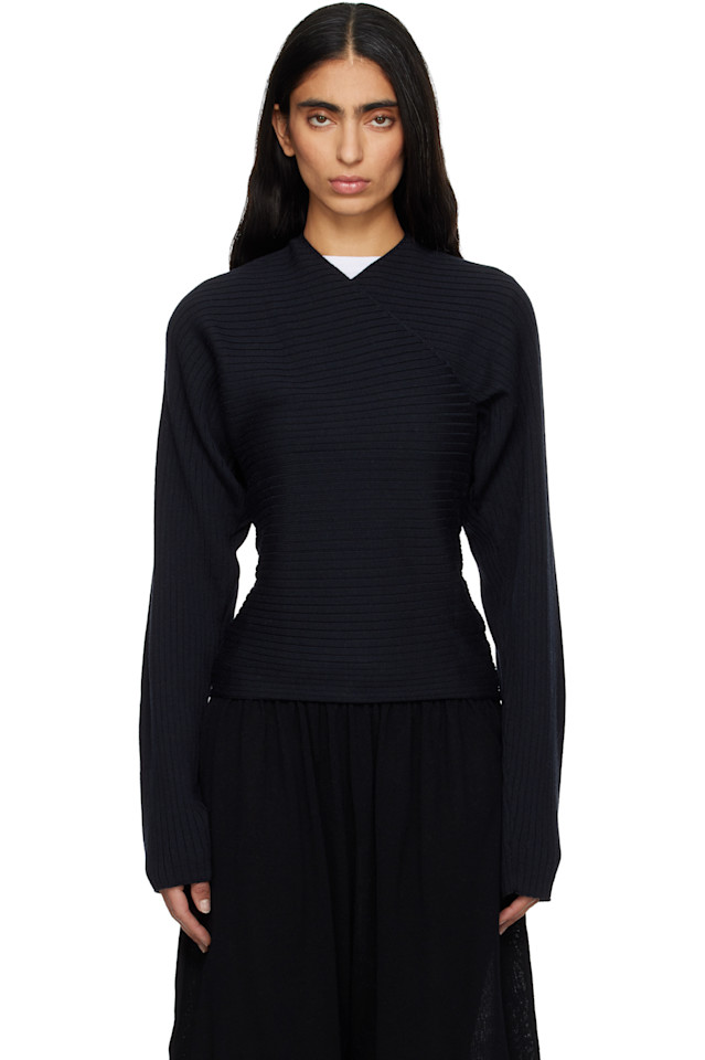 

Paloma Wool Черный свитер из поленты