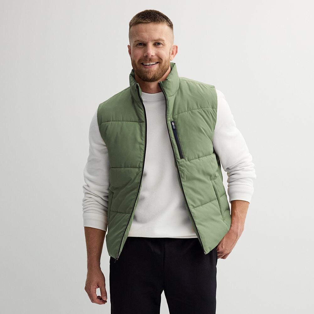

Мужской пуховик Tek Gear, цвет Olive Meadow
