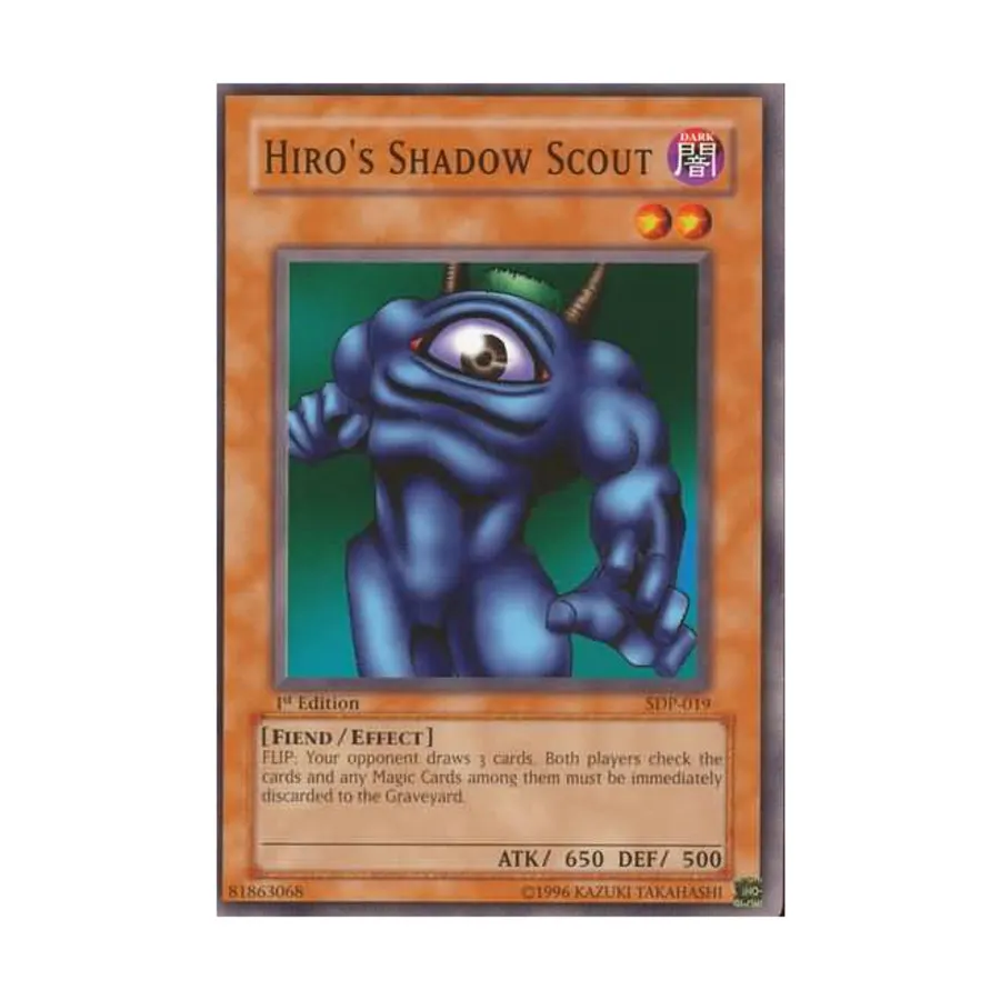 

CCG Теневой разведчик Хиро (обычный), Yu-Gi-Oh - Structure Deck - Pegasus - Singles