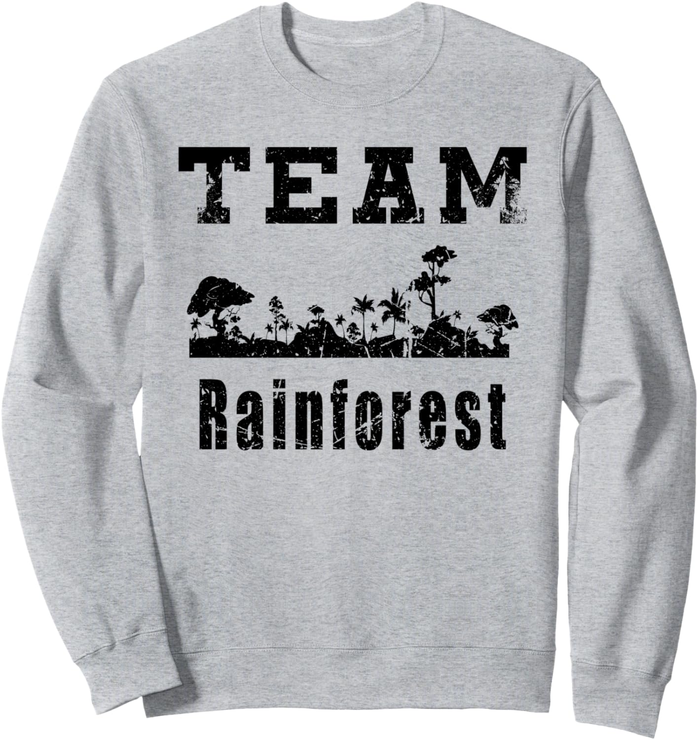 

Толстовка «Команда тропических лесов» Environmental And Natural Gifts, серый