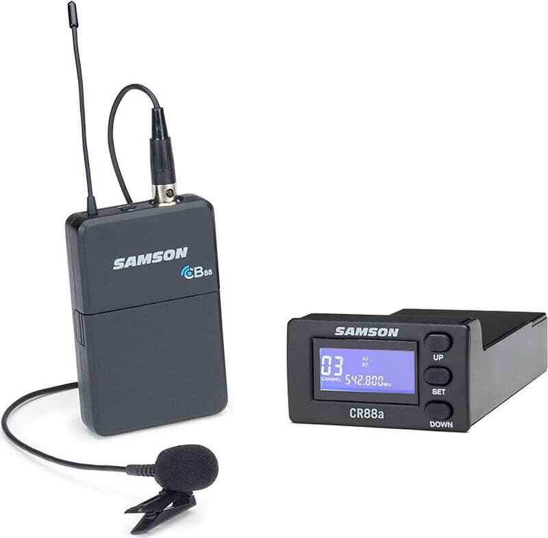 

Микрофон Samson Concert 88a Wireless Lavalier Microphone System for XP310w / XP312w (D Band)