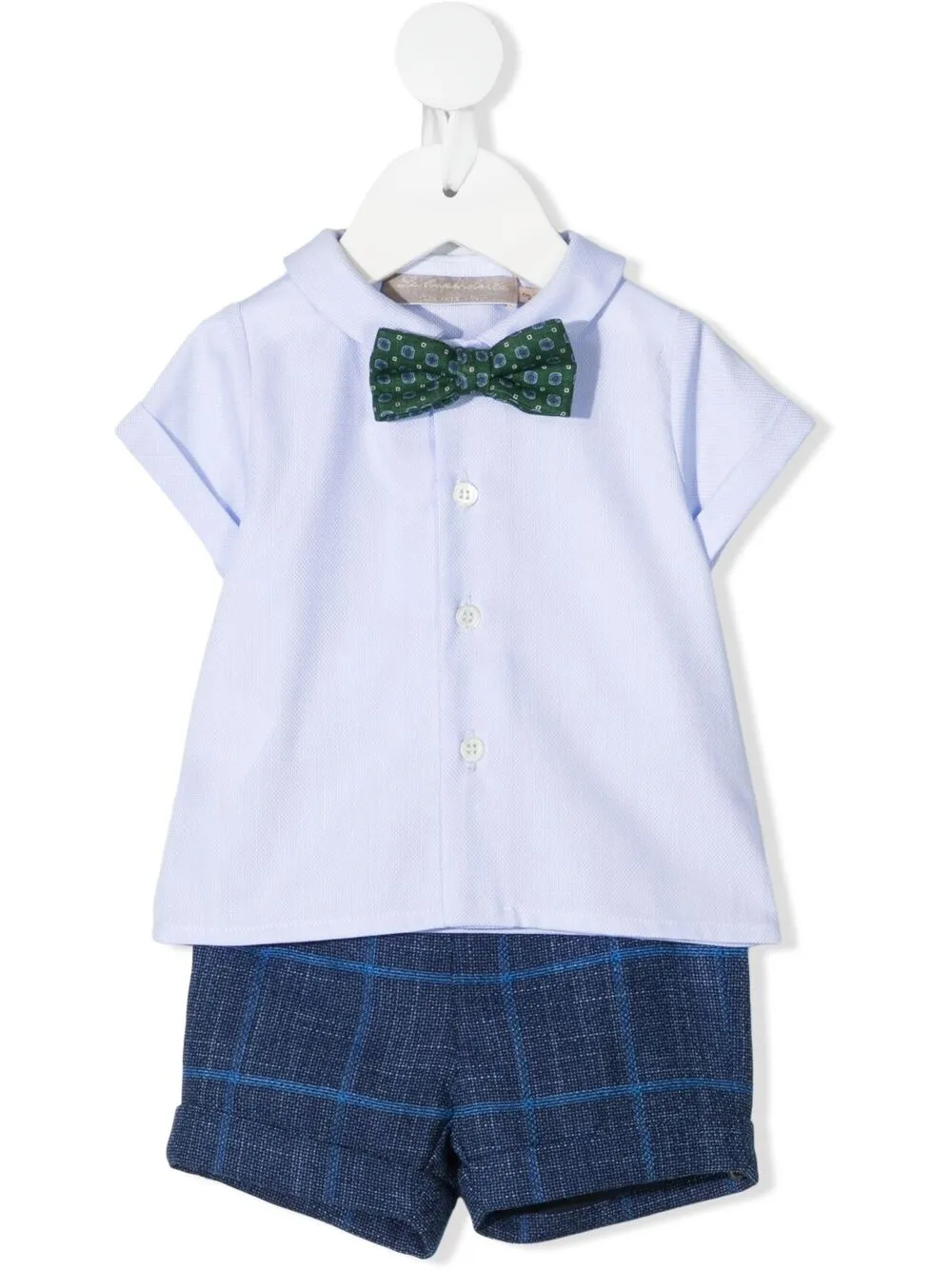 

Комплект Tommaso из рубашки и шортов La Stupenderia, синий