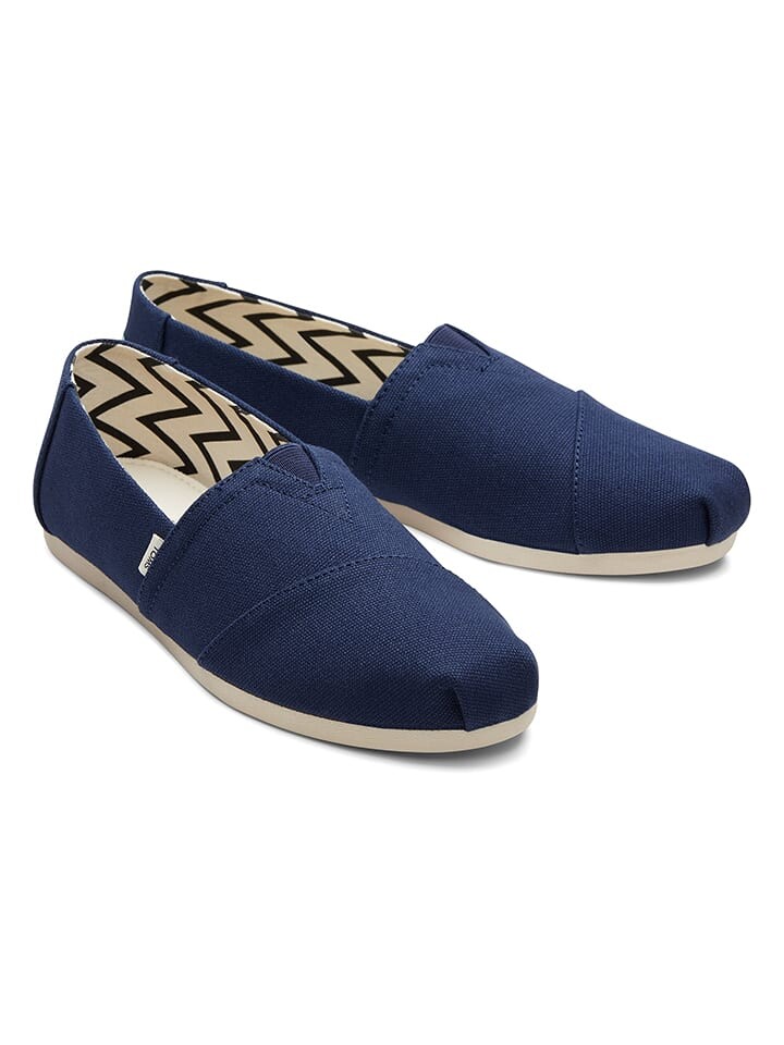 

Тапочки TOMS, темно-синий