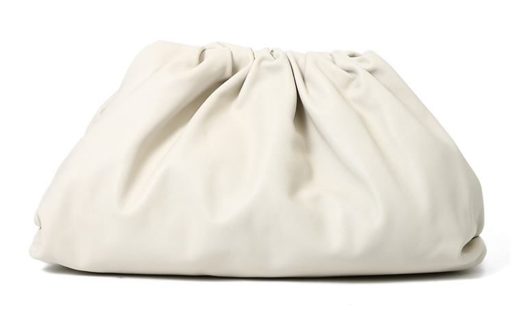 

Bottega Veneta Клатч из коровьей кожи большой женский белый