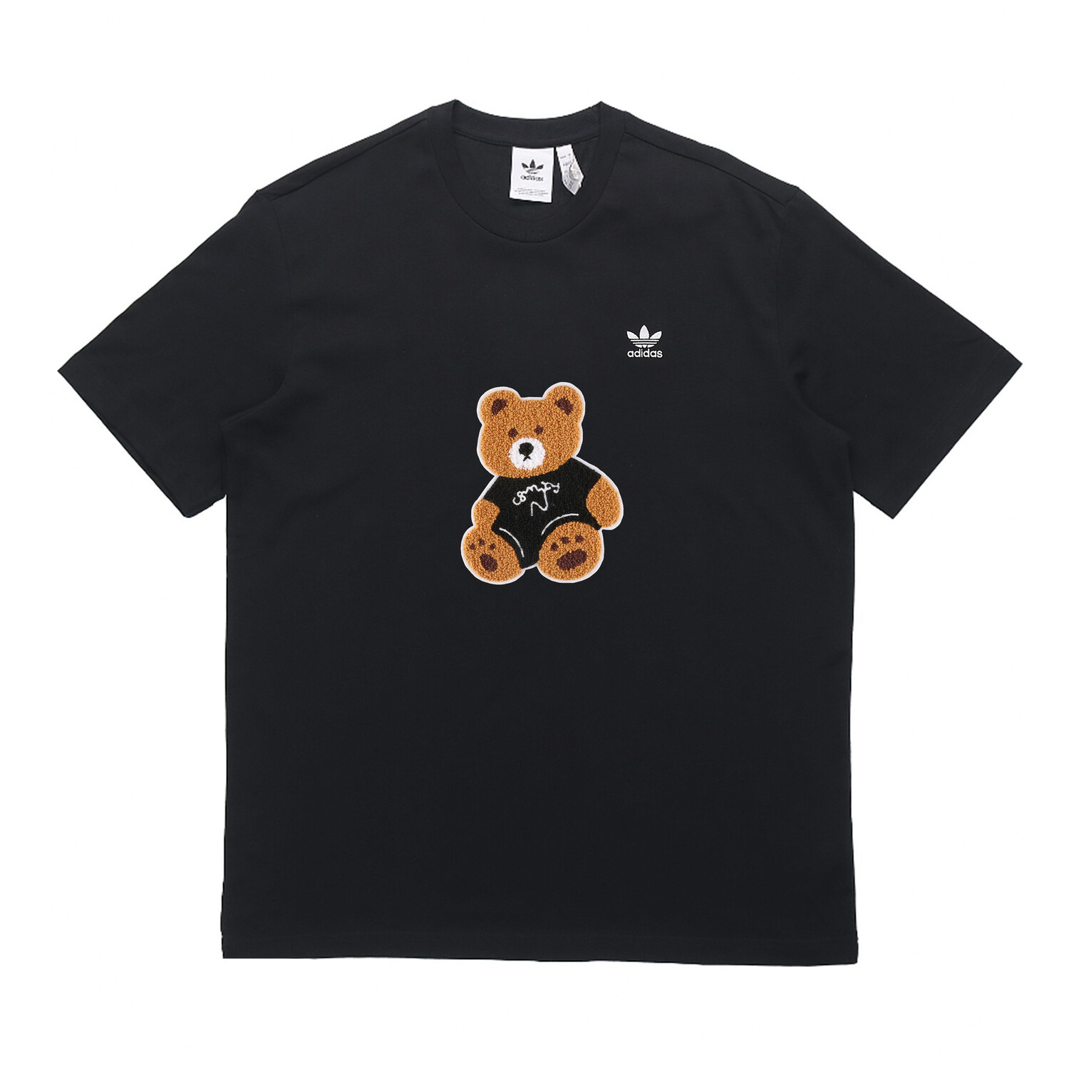 

Футболка унисекс черная Adidas Originals, черный