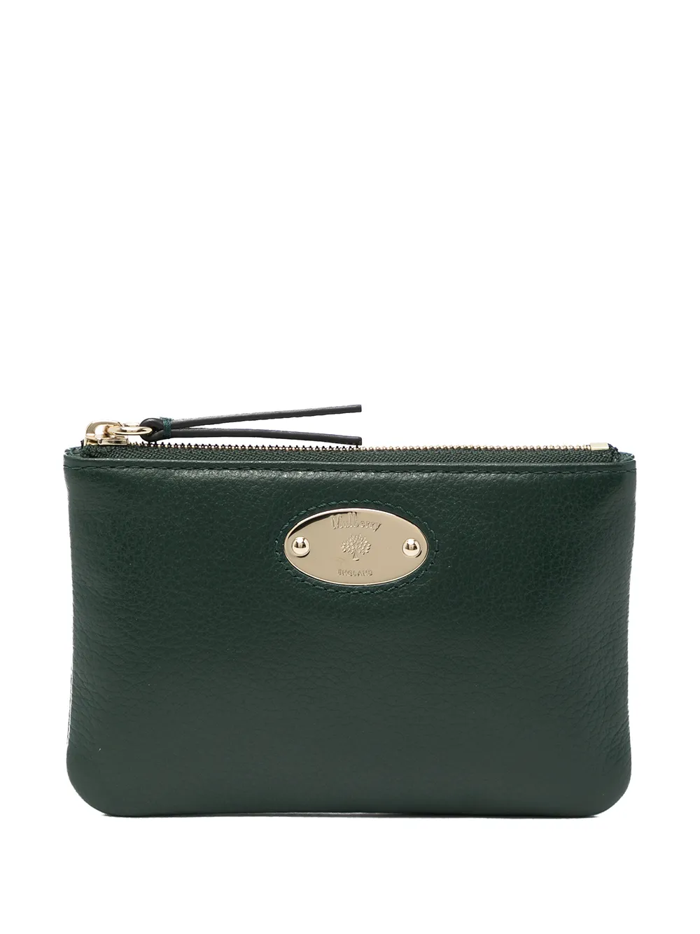 

Кошелек для монет с логотипом Mulberry, зеленый