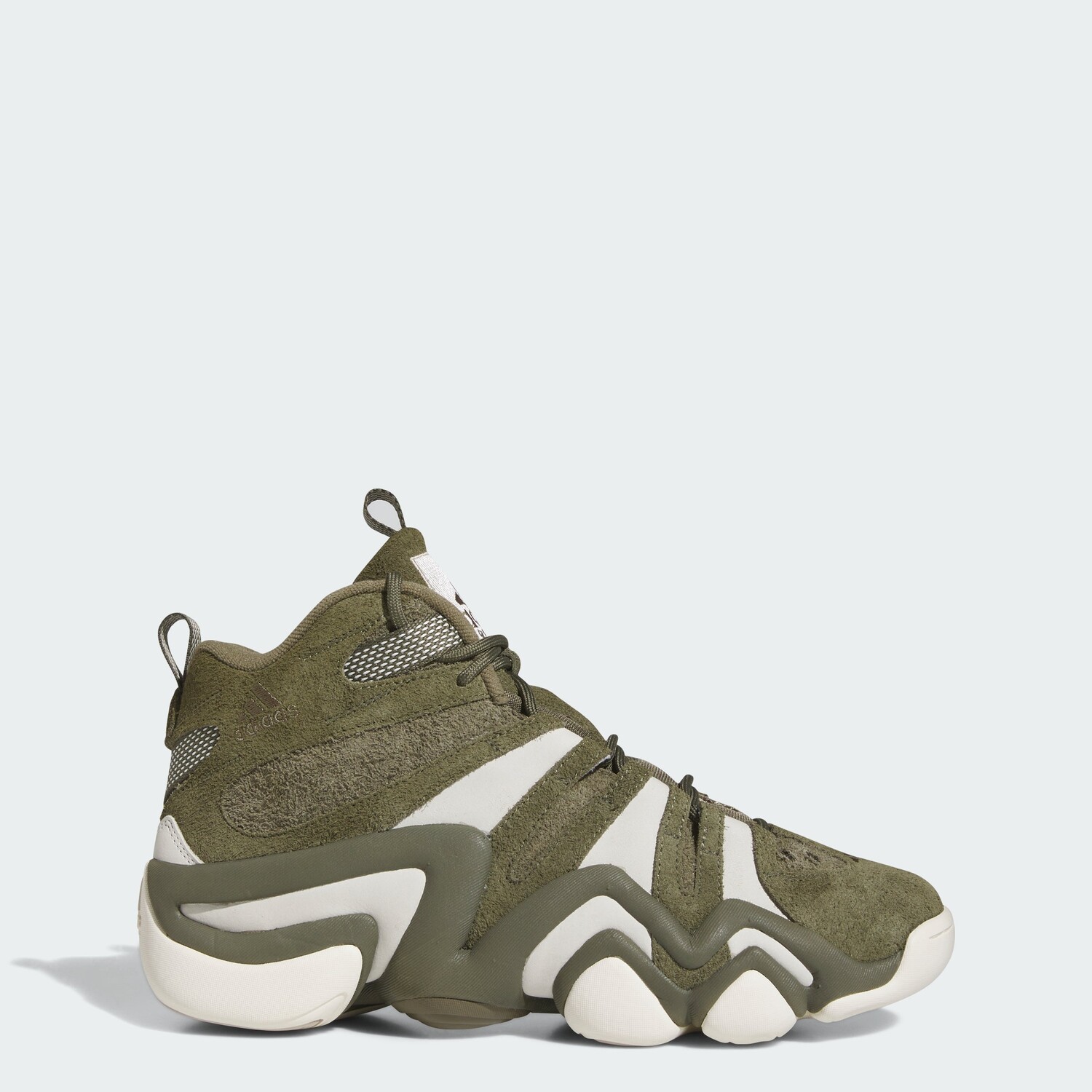 

Мужские кроссовки adidas Crazy 8, цвет Olive Strata / Off White / Core White