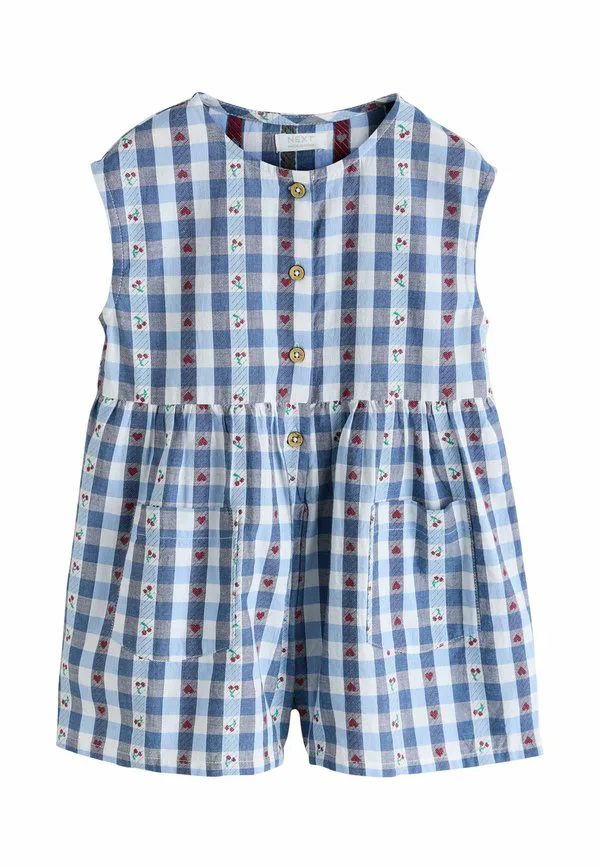 Комбинезон-Трапеция стандартного кроя Next, Blue Gingham