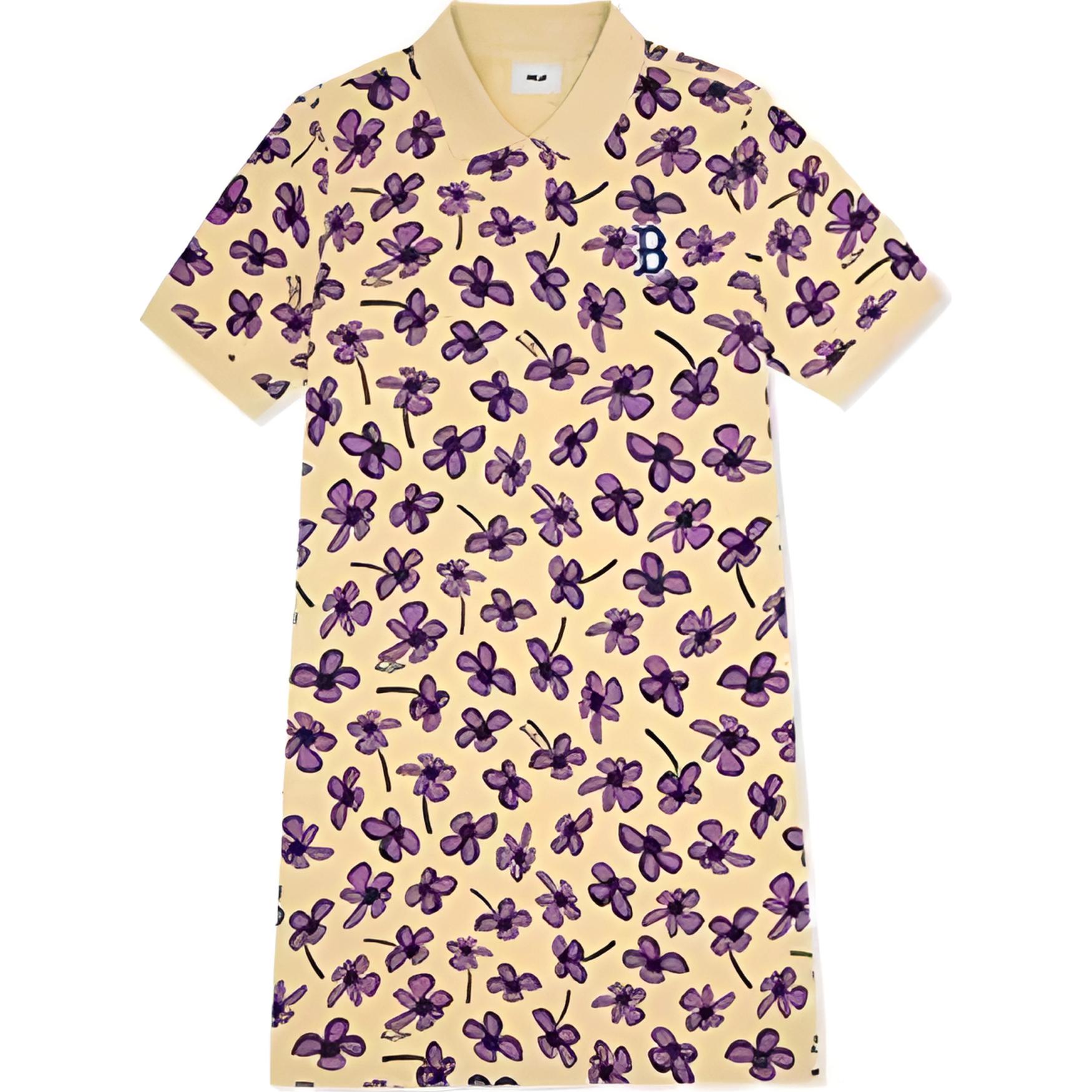 

Футболка с коротким рукавом женская Dark Beige Skin MLB, Dark Skin Beige