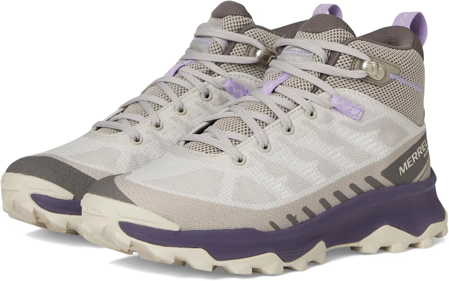 Женские ботильоны Merrell Speedecomidwp-Charcoal/Orchid, Pigeon