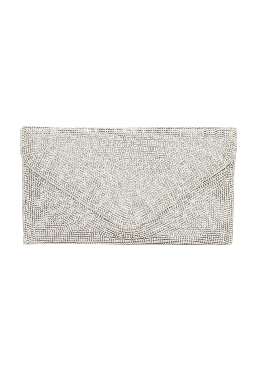 

Клатч faina, серебряный