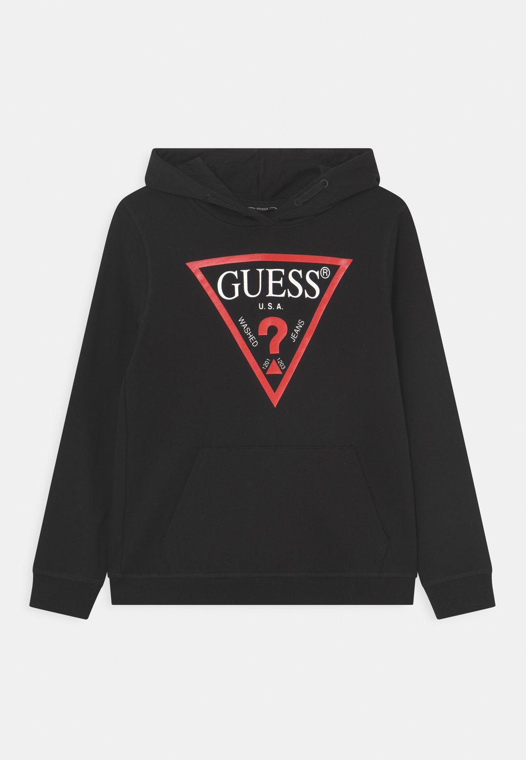 

Толстовка JUNIOR HOODED CORE Guess, цвет jet black