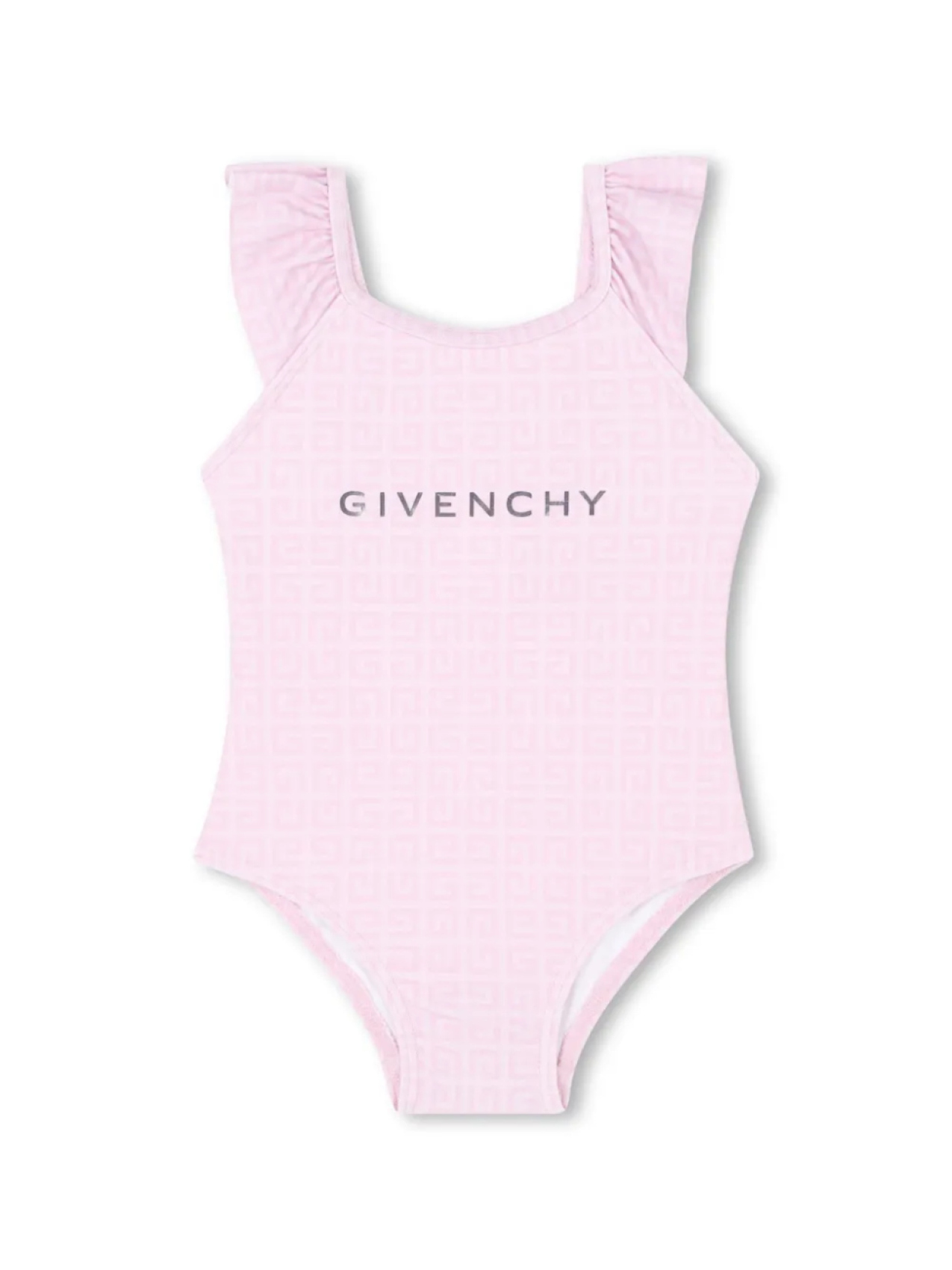 

Givenchy Kids купальник с логотипом, розовый