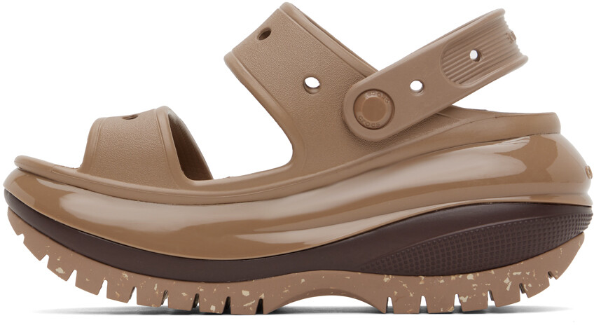 Коричневые сандалии Mega Crush Crocs — фото 3
