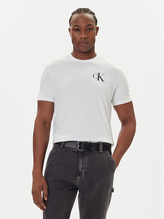 

Футболка regular fit 30s Chest Logo LV04RD865G Calvin Klein Jeans, белый