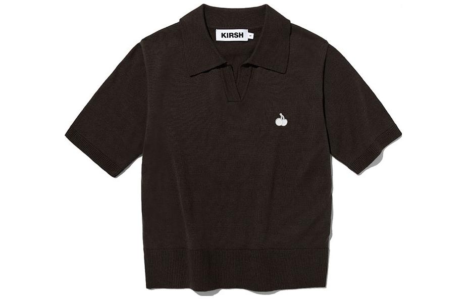 

KIRSH Футболка женская коричневая, Коричневый, KIRSH Футболка женская коричневая