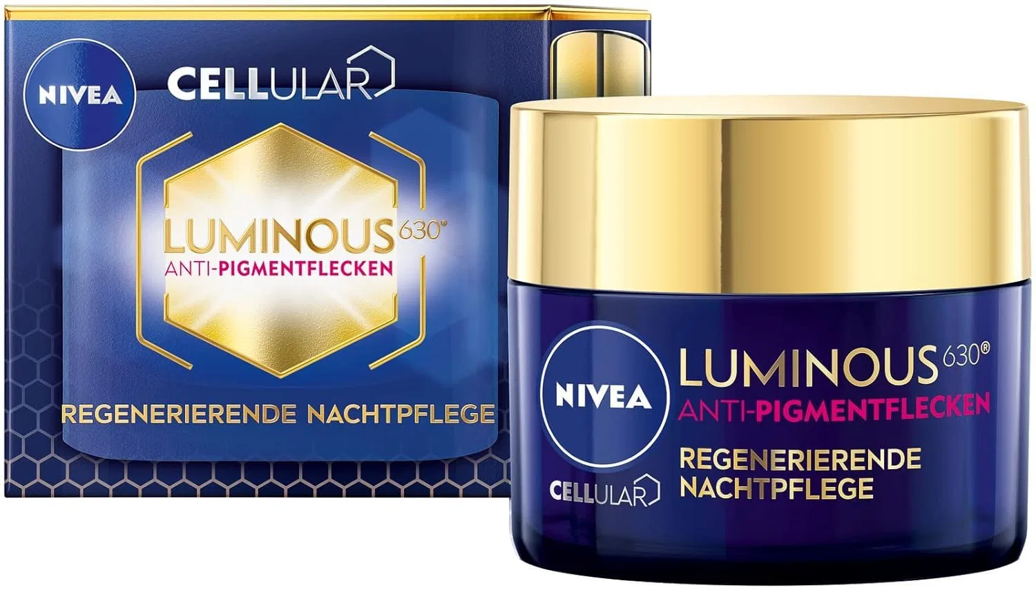 Сыворотка Nivea — Ночной Cellular Luminous 630 Anti-Pigment Spot с гиалуроном, 50 мл