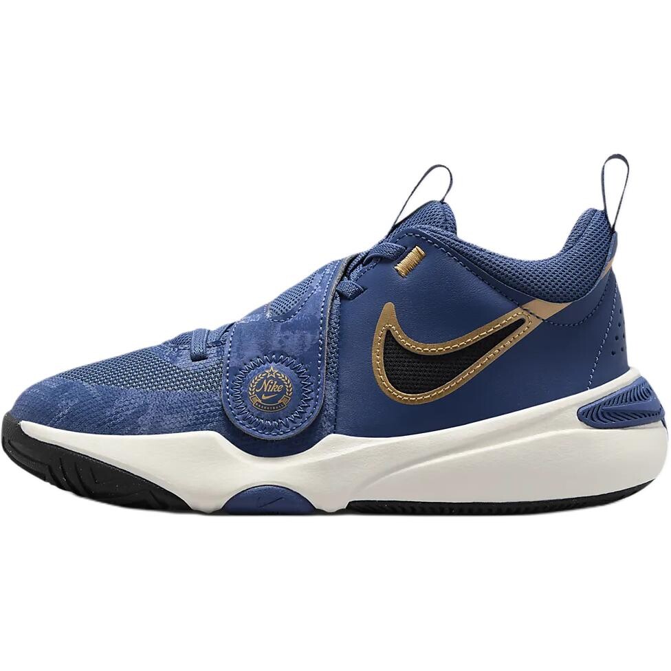 

Баскетбольные кроссовки Team Hustle D 11 для детей, начальная школа Nike, цвет Deep Sea Blue