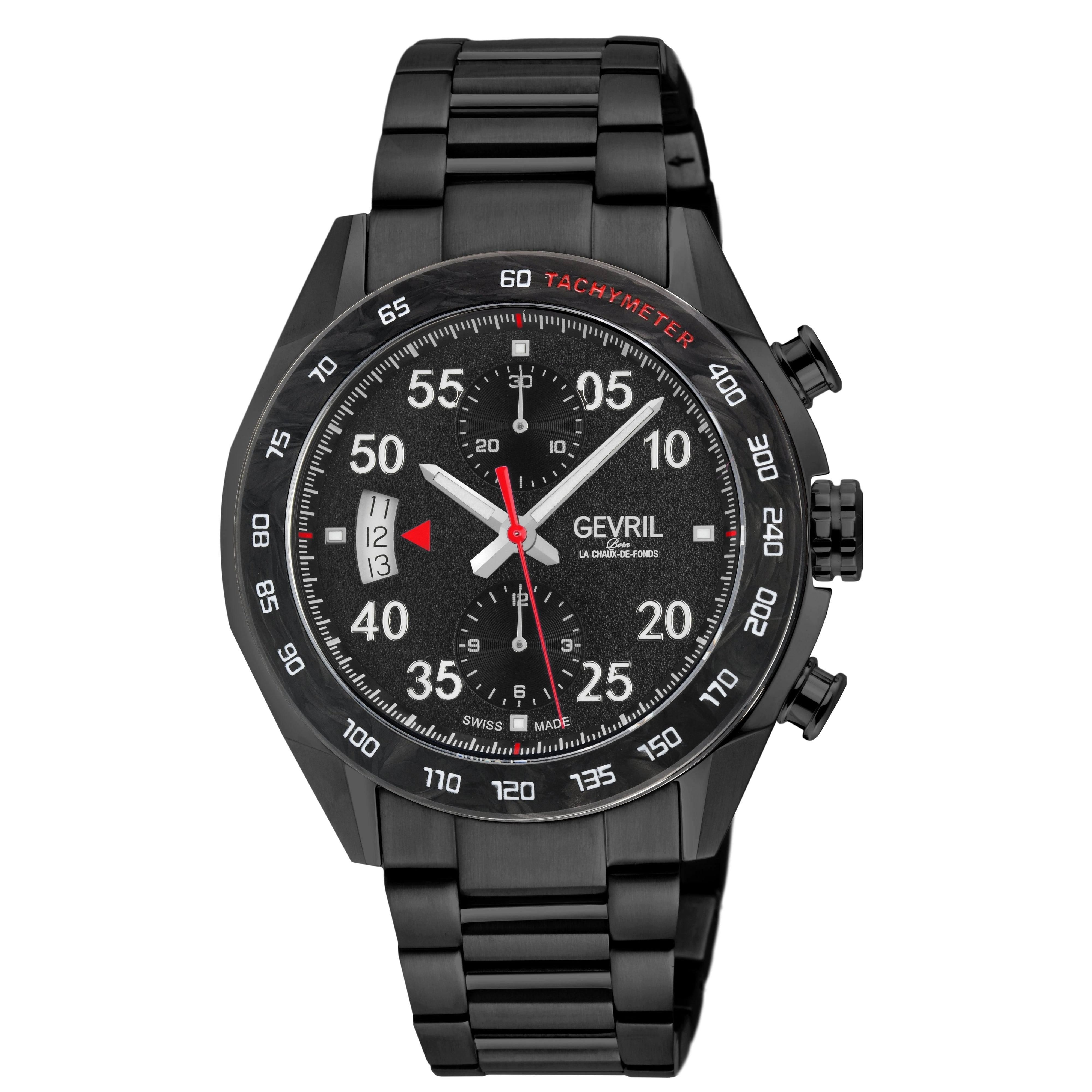 

Часы Gevril Sellita SW500, черный