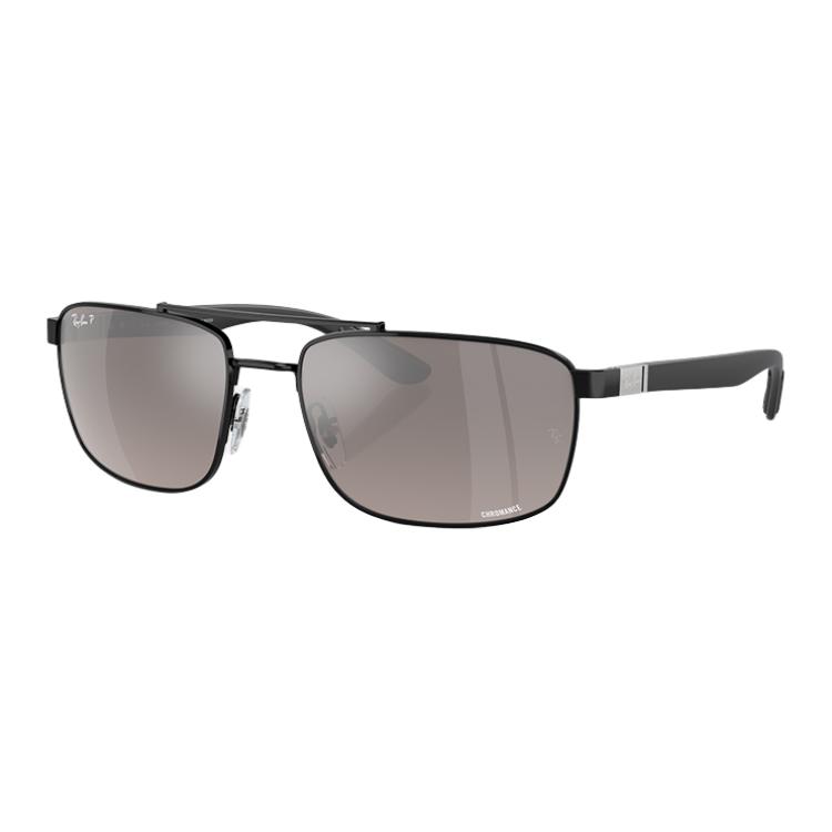 

RayBan Солнцезащитные очки Ray Ban прямоугольной формы, Black