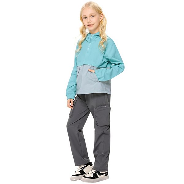 

Детский легкий складной дождевик waterproof windproof с капюшоном Maxxis Merch, Mint And Gray Green