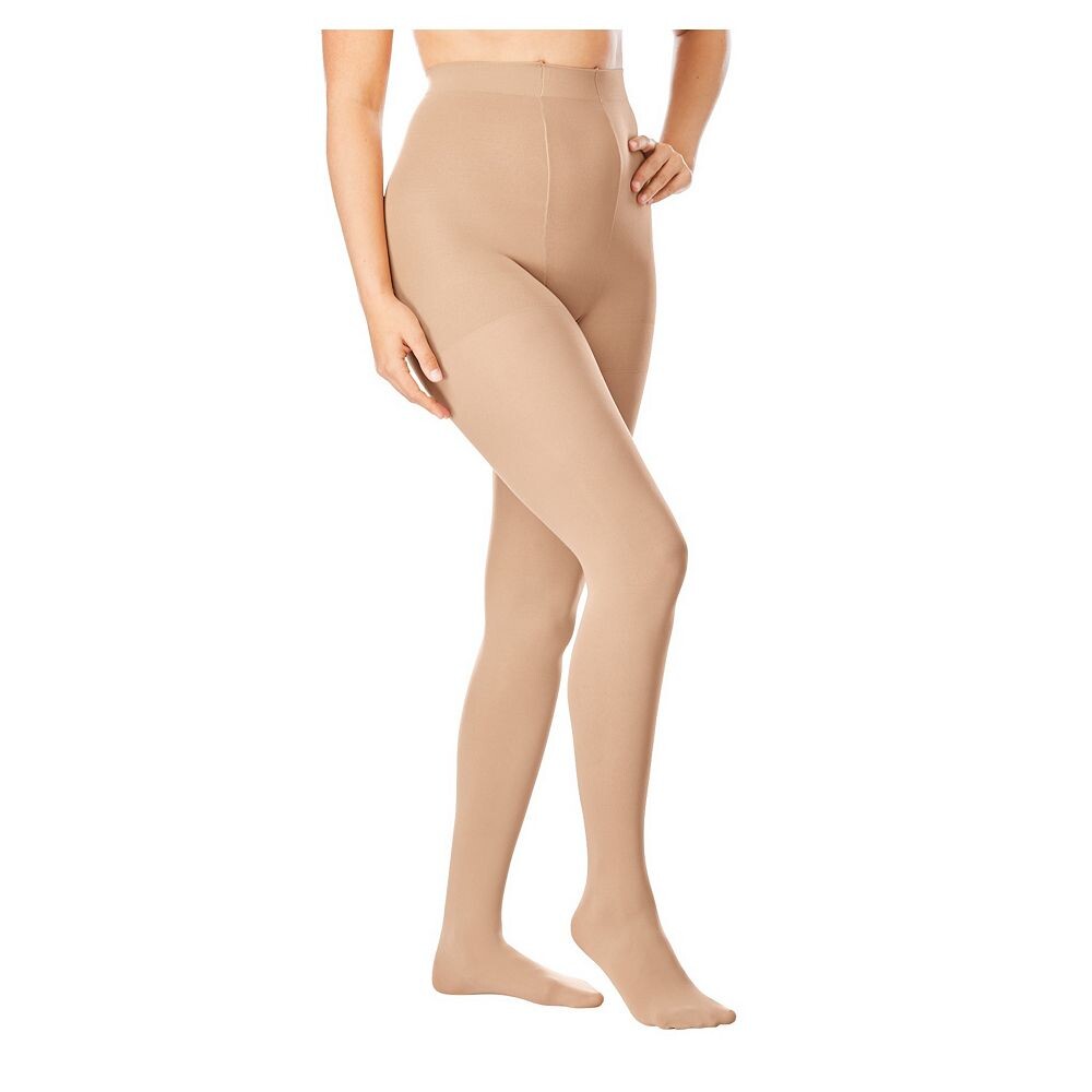 

Женские разглаживающие колготки Comfort Choice размера плюс (2 пары), цвет Nude