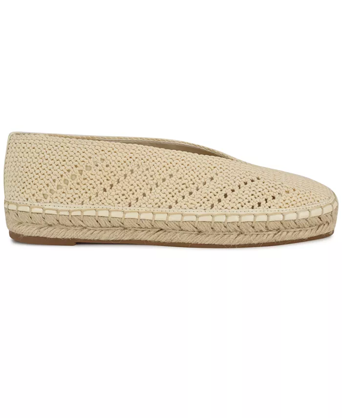 Женские эспадрильи Rorie Woven Slip-On на плоской подошве Nine West, слоновая кость/кремовый — фото 2