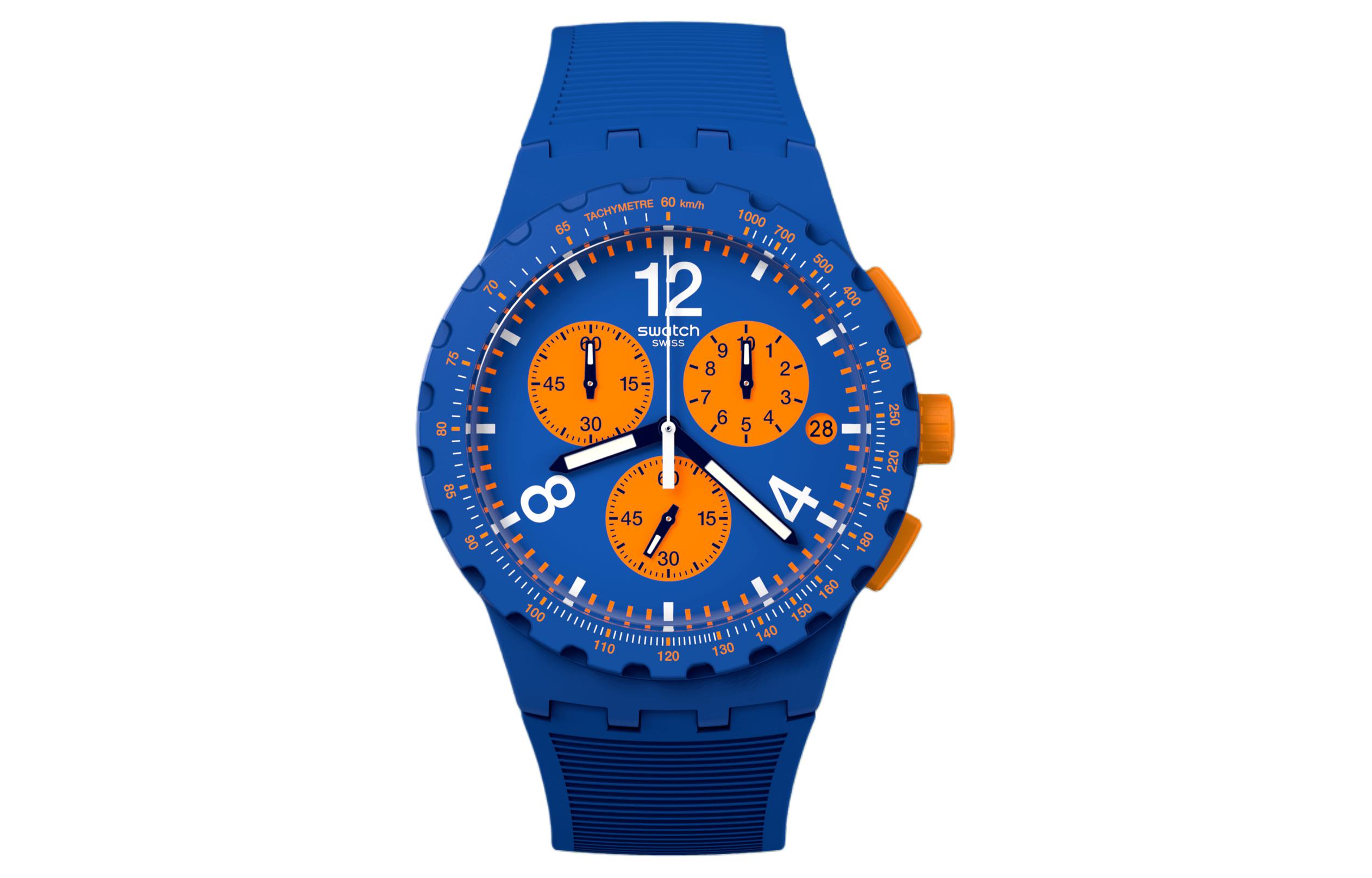 

SWATCH Часы Unisex Blue Watch SUSN419, Blue Dial