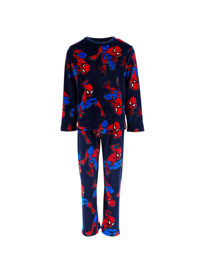 

Spiderman Пижама Человека-паука темно-синего цвета