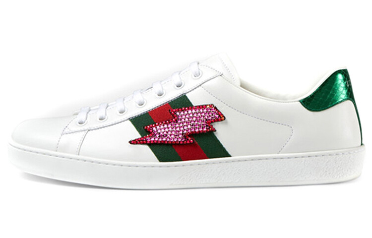 

Кеды Gucci Ace Embroidered, белый / зеленый