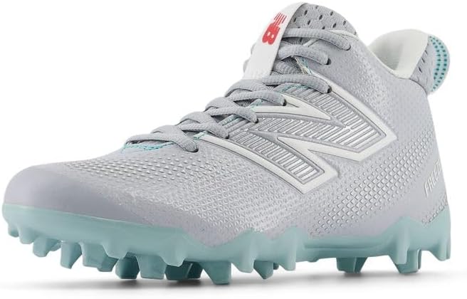 

Детские футбольные бутсы New Balance Kids' Freezelx V5, белый/серый