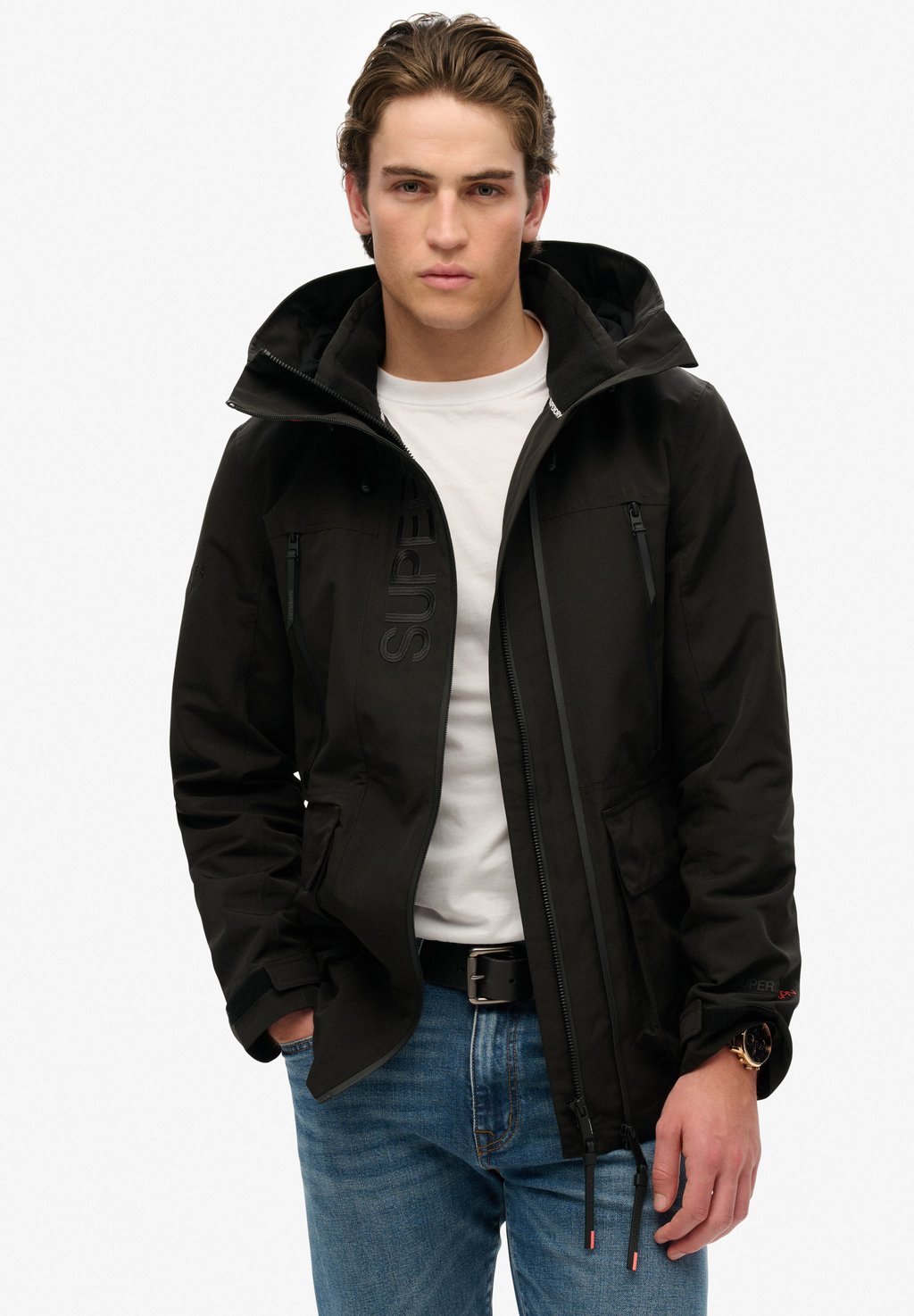 

Летняя куртка Superdry, черный