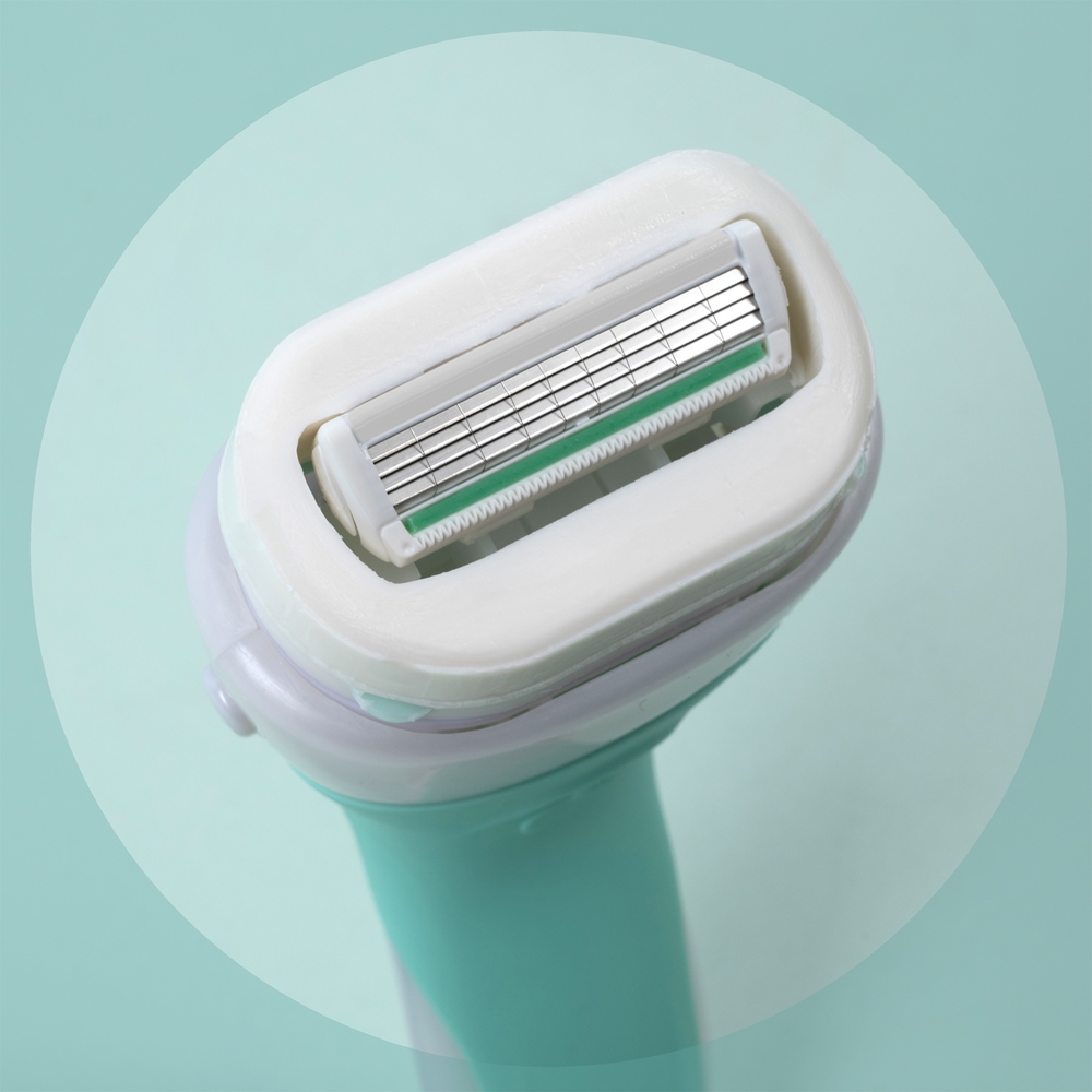 Бритва Intuition 2 в 1 для чувствительной кожи + сменные лезвия, 3 шт. Wilkinson Sword — фото 4