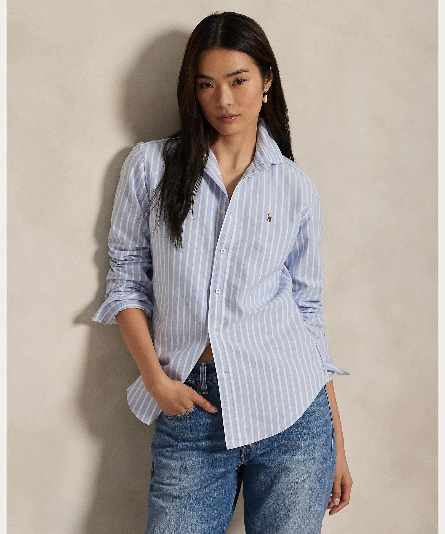 Женская рубашка POLO RALPH LAUREN Classic Fit Oxford