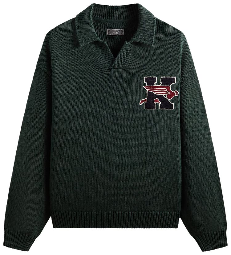 

Регбийный свитер Kith Nelson "Стадион", зеленый