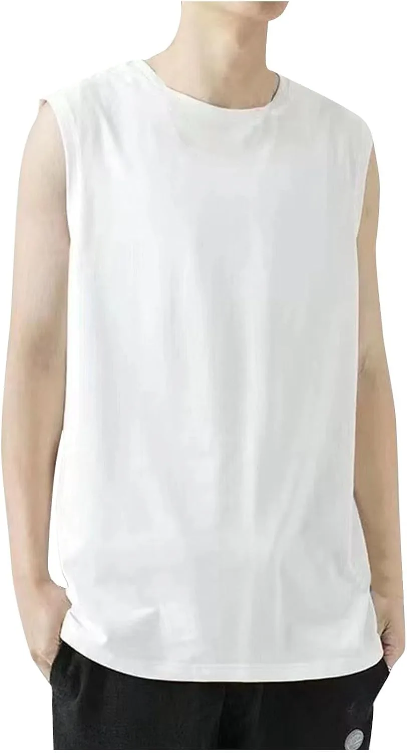 

Мужская майка без рукавов Cotton для тренировок