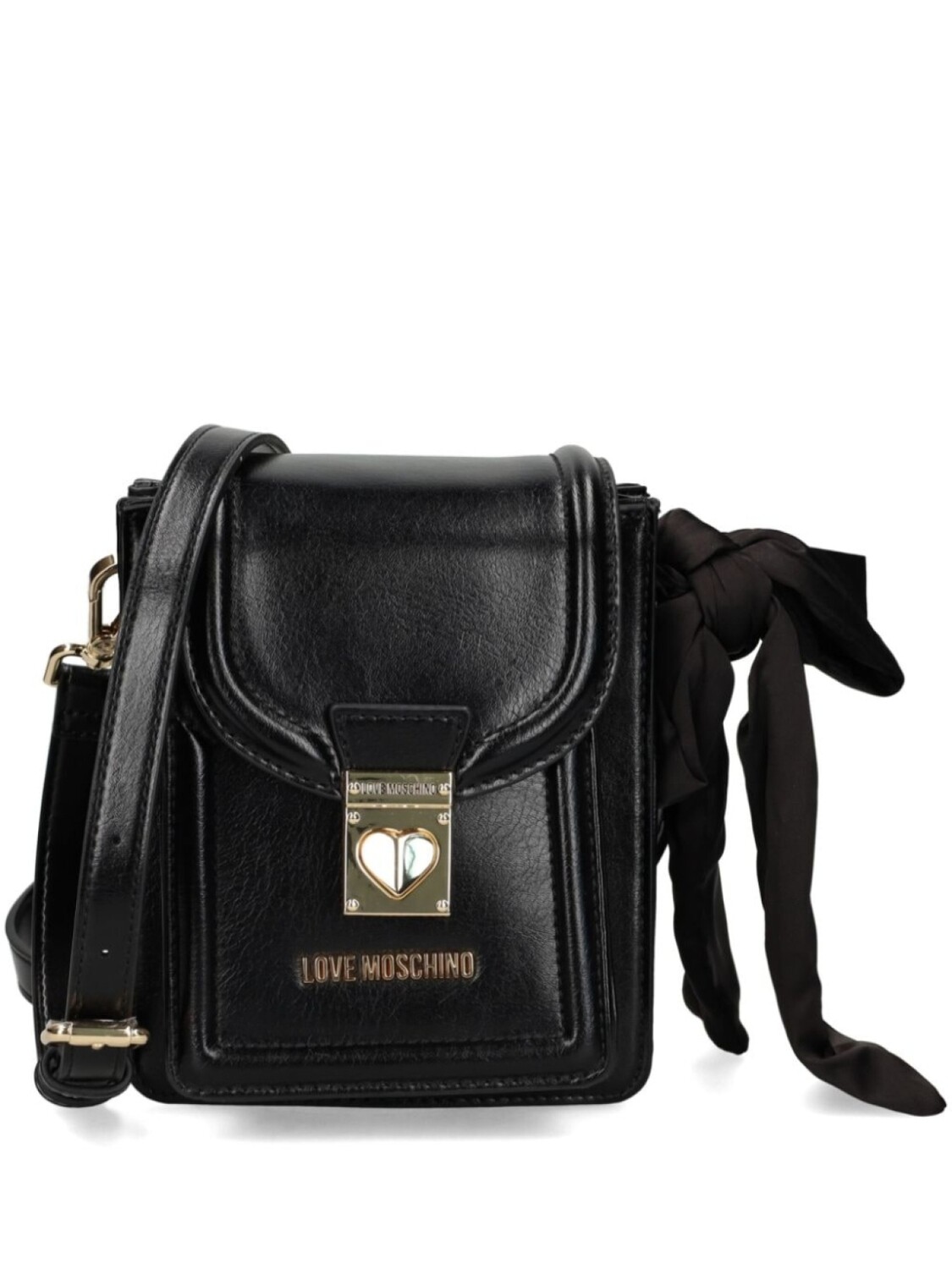 

Сумка через плечо с логотипом Love Moschino, черный