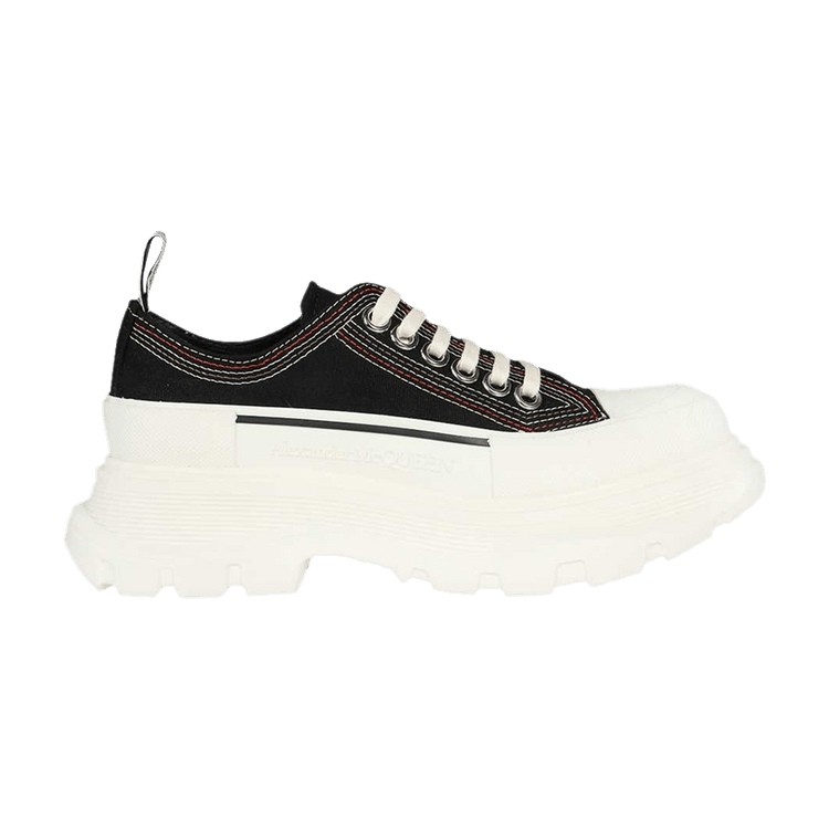 

Кроссовки Alexander McQueen Alexander McQueen Tread Slick 'Black White', черный