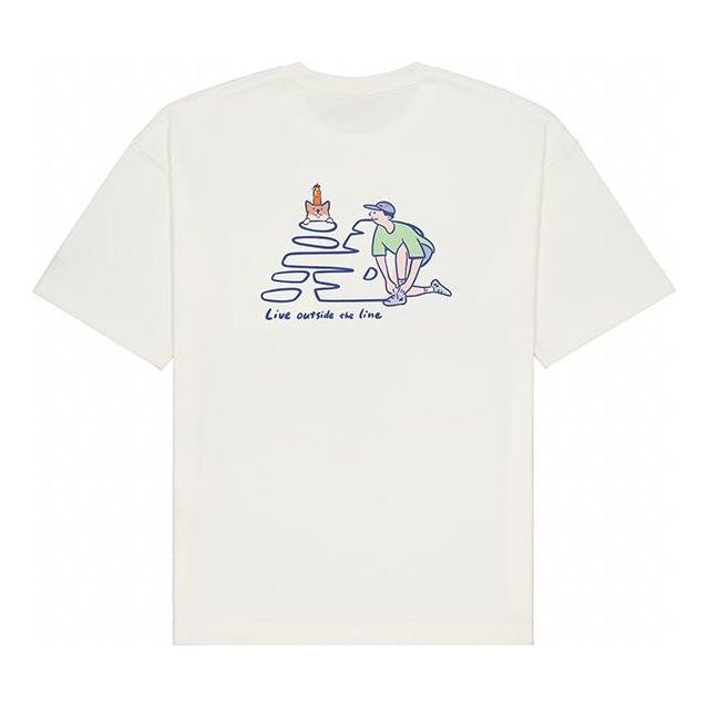 

Футболка New Balance Illustration T-shirt 'White', белый
