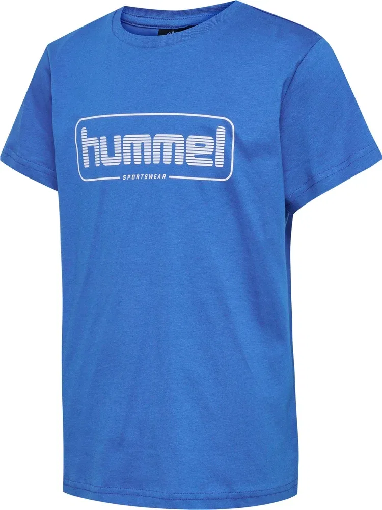 Футболка хлопковая Hummel, синий