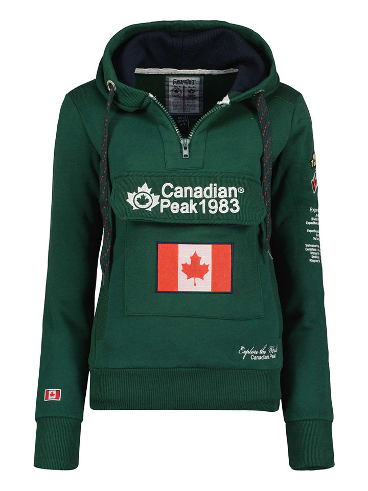 

Толстовка Canadian Peak, зеленый
