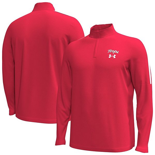 

Мужская красная куртка quarter-zip playoff performance maryland terrapins Under Armour