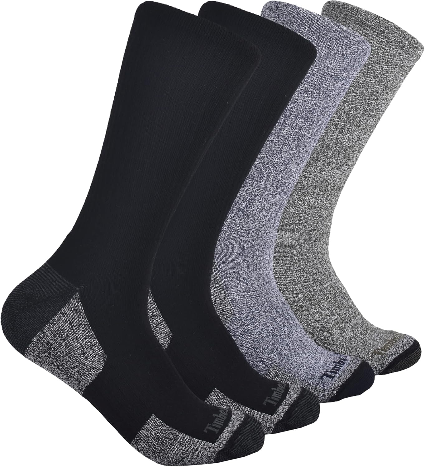 

Timberland мужские носки Comfort Crew, 4 пары, Black