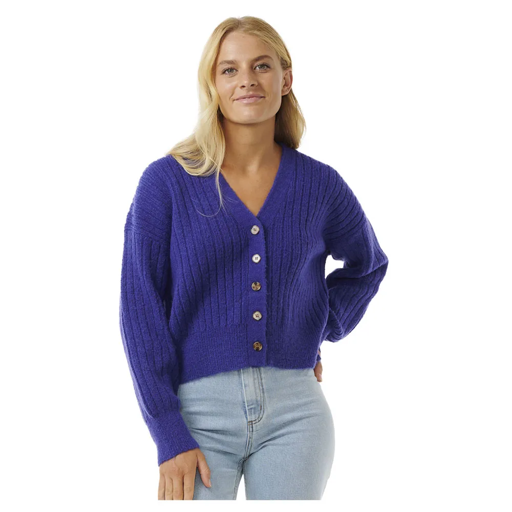 

Свитер Rip Curl Afterglow cardigan, синий