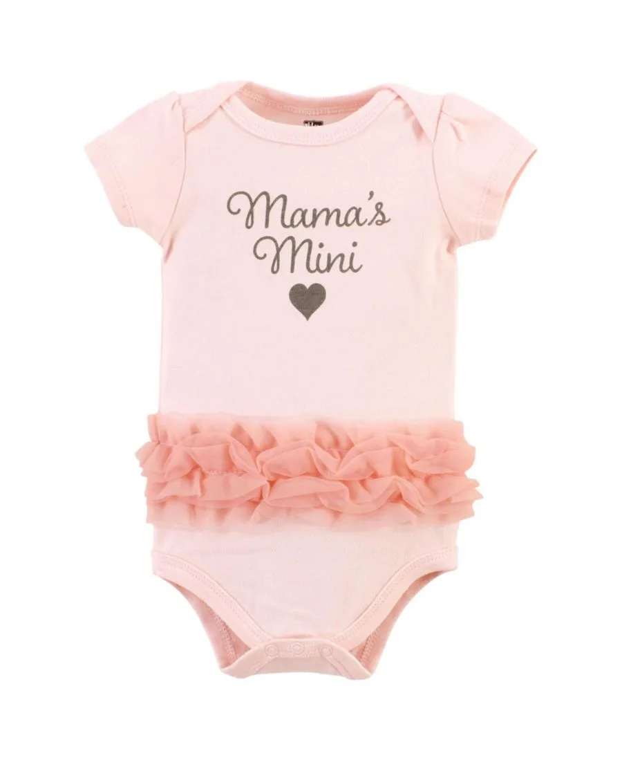 Комплект из 3 хлопковых боди Hudson Baby, Mamas Mini Tutu — фото 3