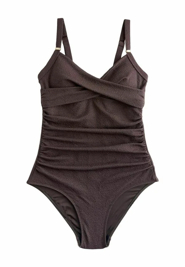 

Яркий купальник с цветочным принтом, подчеркивающий фигуру. Next, Chocolate Brown Textured, Коричневый, Яркий купальник с цветочным принтом, подчеркивающий фигуру. Next, Chocolate Brown Textured