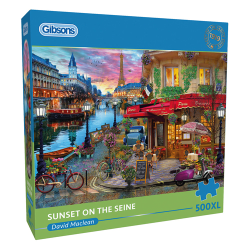 

Пазлы Sunset On The Seine (500Xl)