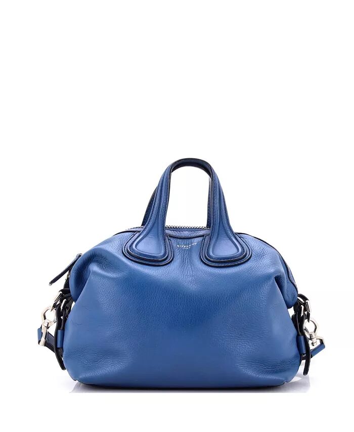 

Маленькая сумка Nightingale из вощеной кожи Pre-Owned Givenchy, синий