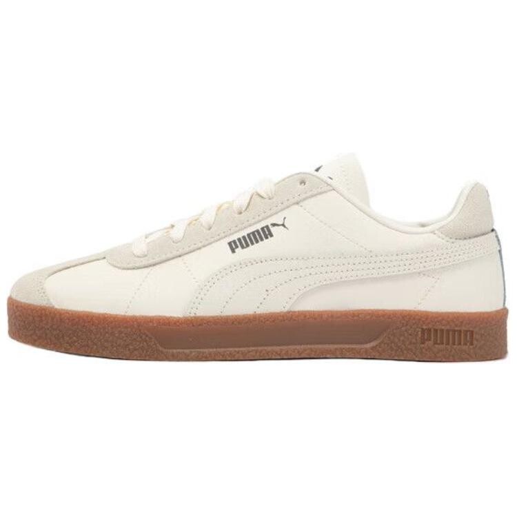 

Кроссовки Puma Club Skateboarding Shoes Unisex Low-top Off White, цвет Off White